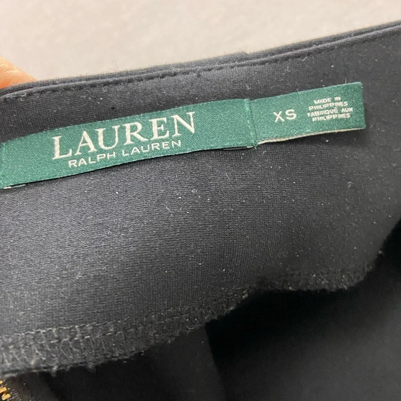 Lauren Ralph Lauren high  waisted classic black pencil midi skirt Sz S - Picture 5 of 9